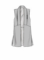 McCall's Patterns Misses' Shawl Collar Vest and Jackets Sewing Pattern, One Size