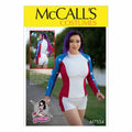 McCall's Patterns Paneled/Raglan-Sleeve Tops/Stirrup Leggings and Shorts