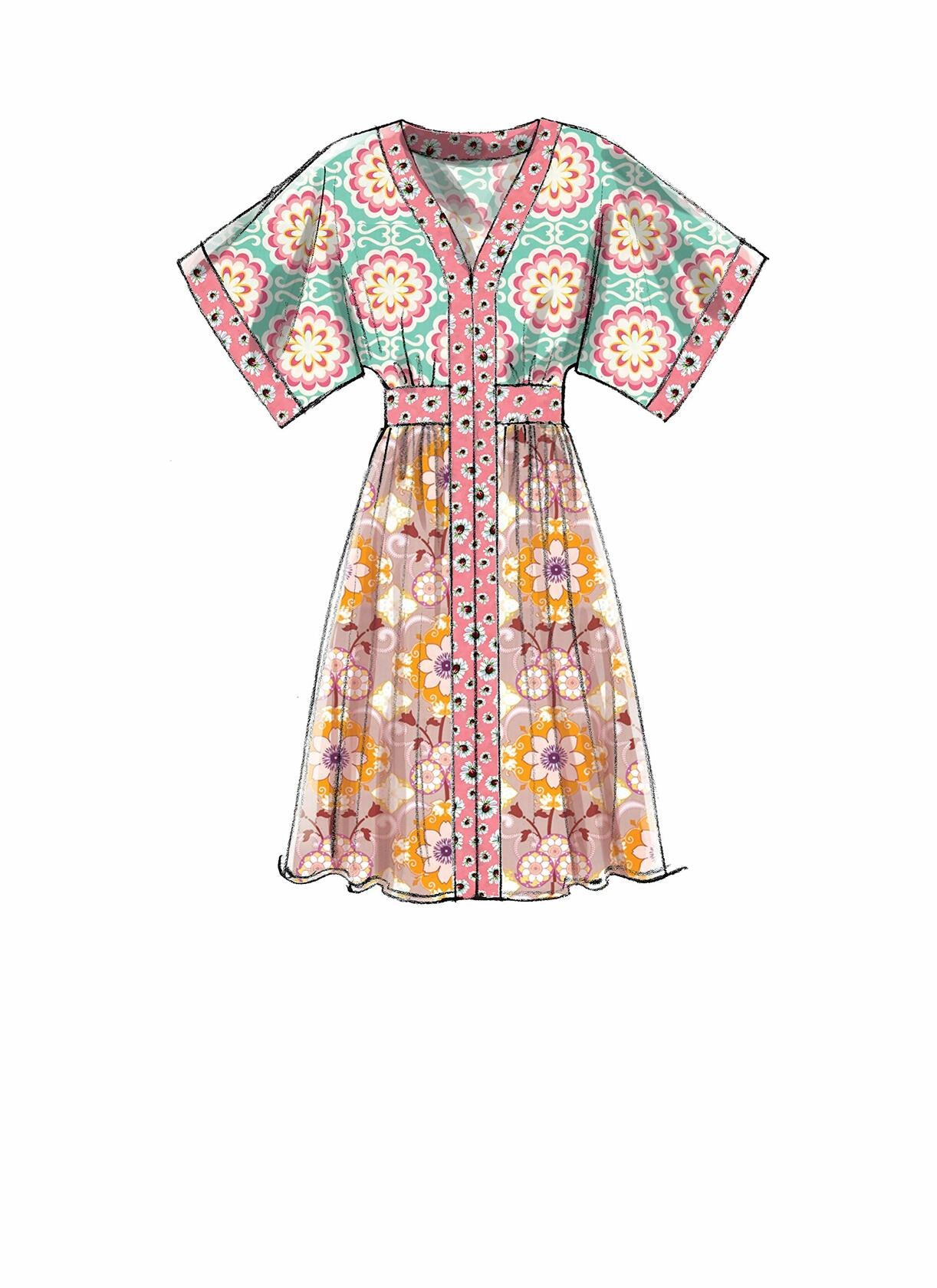 McCall's Patterns Misses' Banded Gathered Dresses