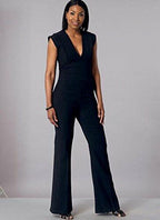 McCall Patterns Misses' Deep-V Jumpsuit