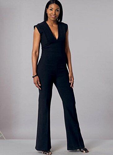 McCall Patterns Misses' Deep-V Jumpsuit