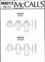 McCall Pattern XS-S-M, Various Colours...