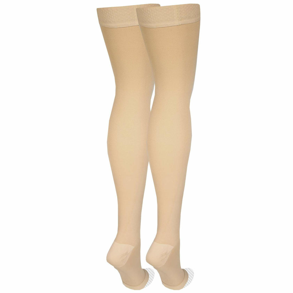 Amazon Basic Care Medical Compression Stockings, 20-30 mmHg Support, Women & Men