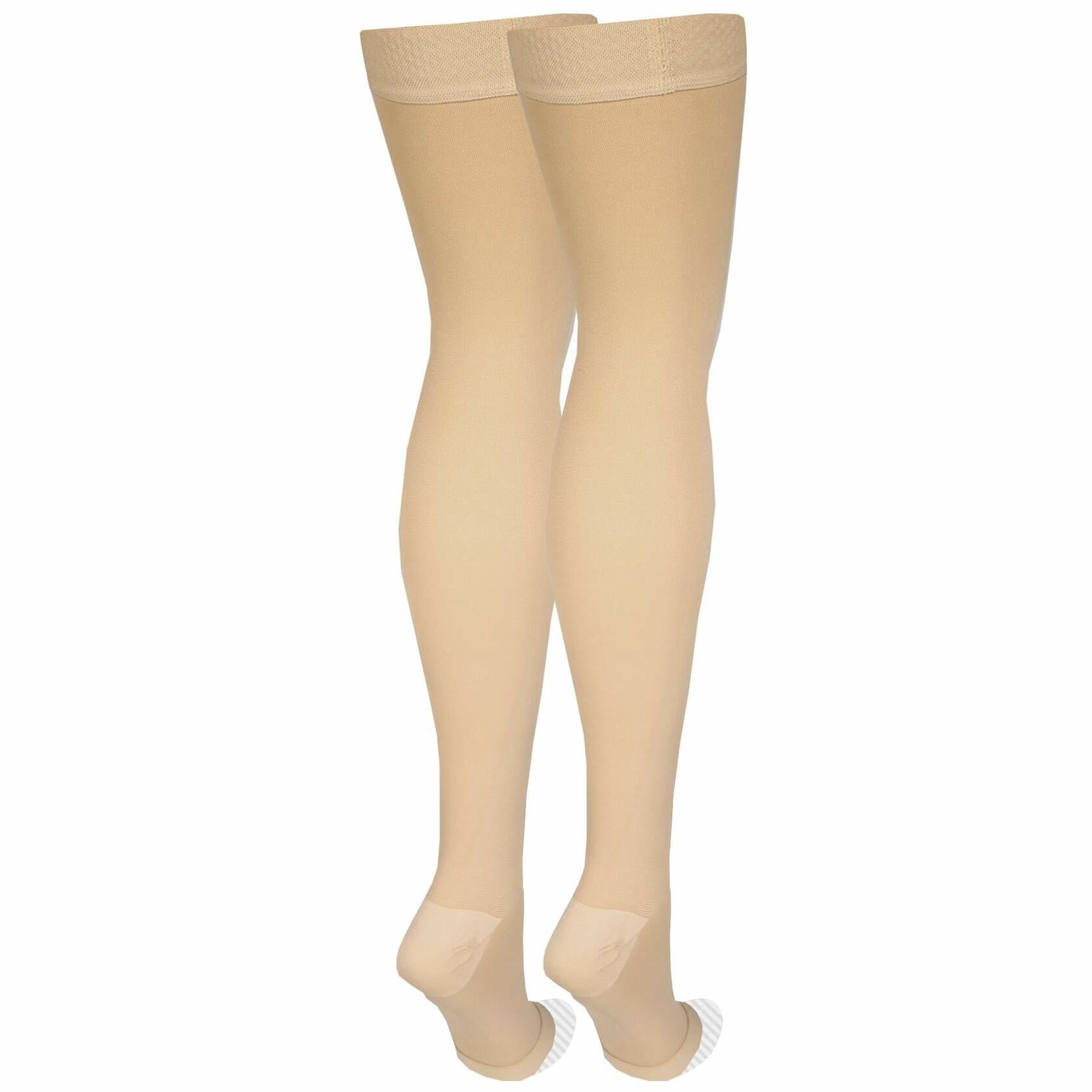 Amazon Basic Care Medical Compression Stockings, 20-30 mmHg Support, Women & Men