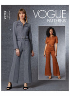 Vogue Patterns V1719F5 MISSES SPORTSWEAR, F5 (16-18-20-22-24), White