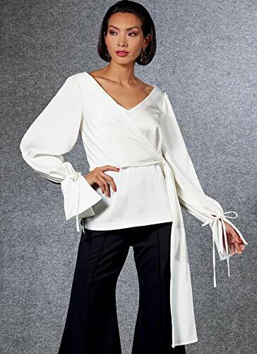 Vogue Pattern Misses' Top A5 (6-8-10-12-14), Various