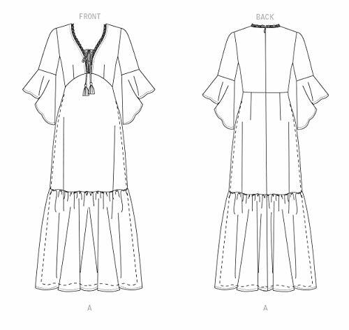 Vogue Pattern 8-10-12-14, 8-10-12-14-16