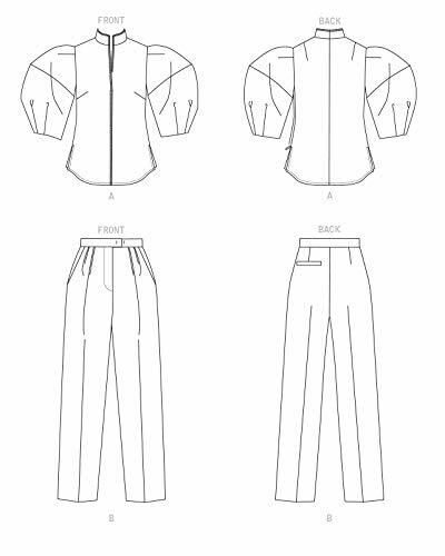 Vogue Pattern 8-10-12-14 8-10-12-14-16
