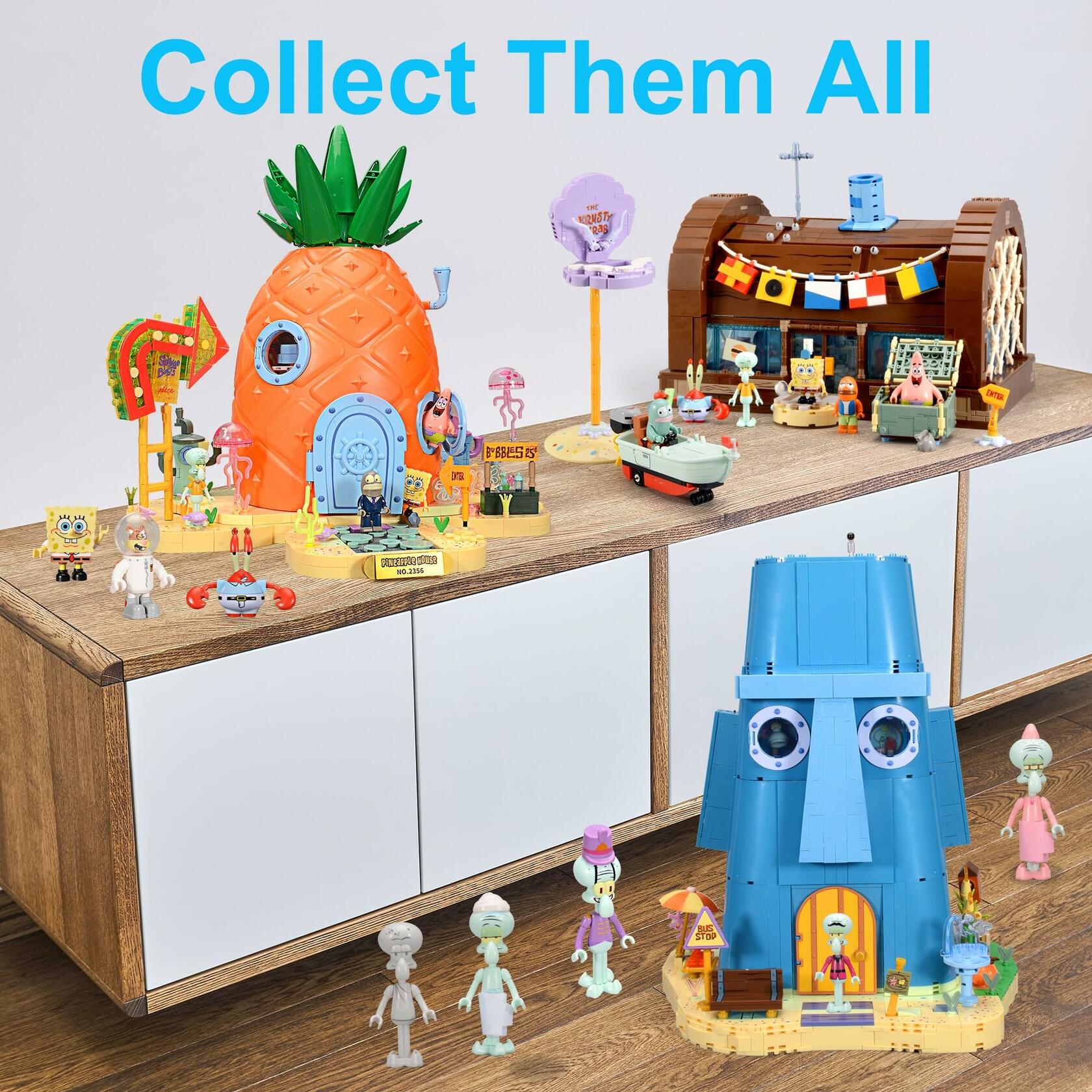 2718 pcs Toy Building Brick Blocks Toys Sets Display Box kit Action Figures