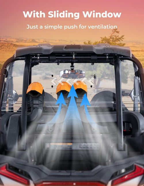 MISSING HARDWARE - KEMIMOTO 2014-23 XP 1000 Clear Windshield with Vented Window