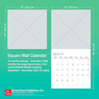 Taylor Swift OFFICIAL | 2026 12 x 24 Inch (Hanging) Monthly Square Wall Calendar