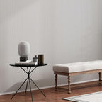 Cozydeco 24"x394" Light Grey Grasscloth Wallpaper Peel and Stick Faux Linen