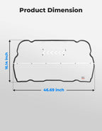 MISSING HARDWARE - KEMIMOTO 2014-23 XP 1000 Clear Windshield with Vented Window