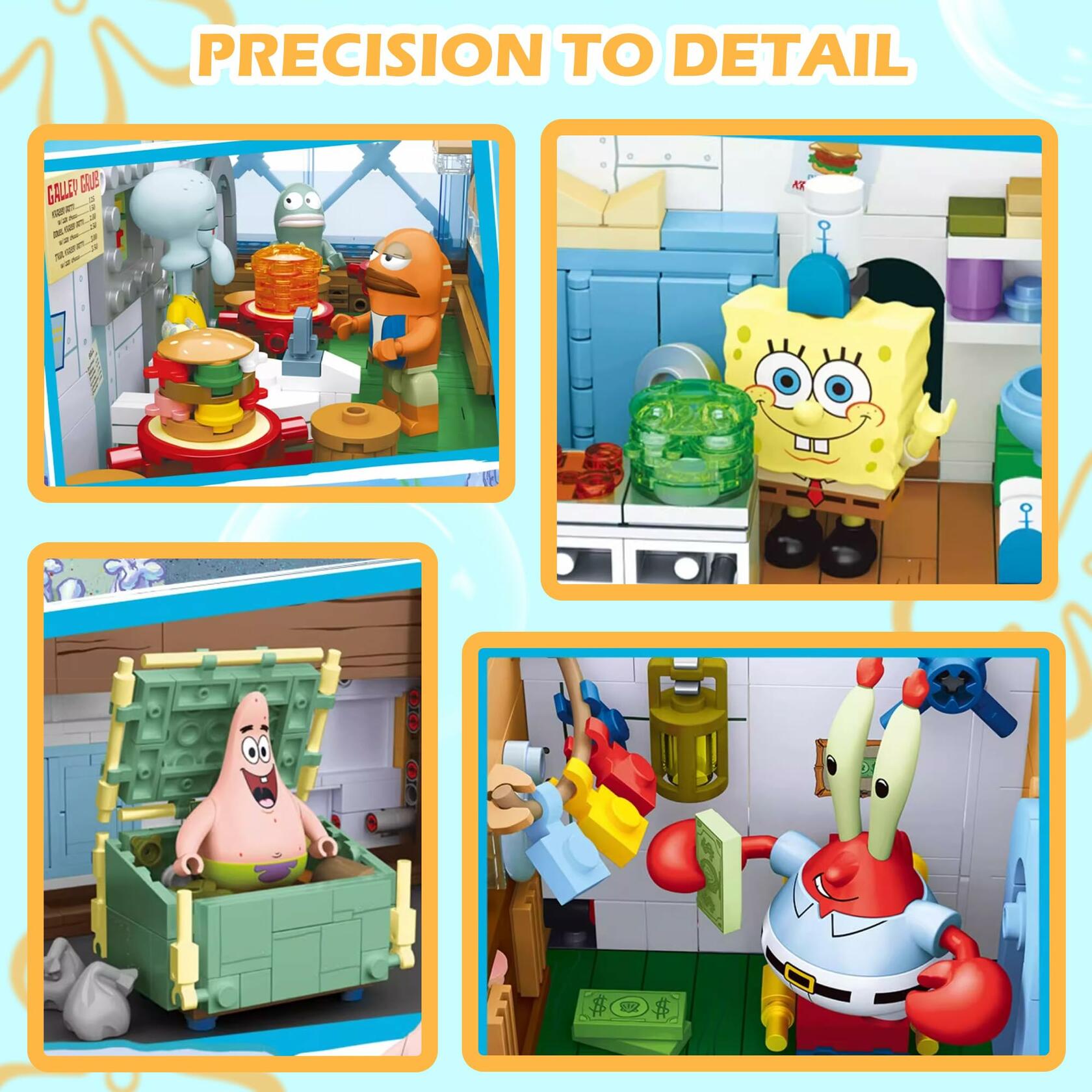2718 pcs Toy Building Brick Blocks Toys Sets Display Box kit Action Figures