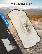 MISSING HARDWARE - KEMIMOTO 2014-23 XP 1000 Clear Windshield with Vented Window
