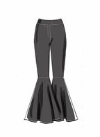 McCall's Patterns Misses' Pants With Flounce Variations and Sash