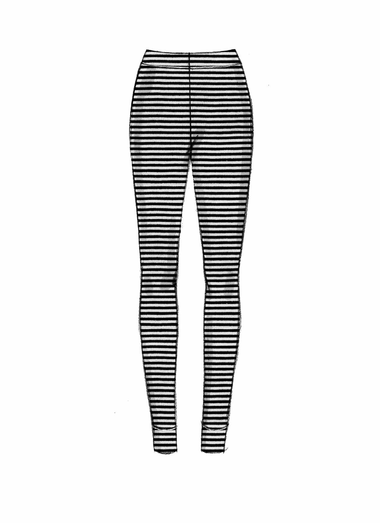 McCall Patterns Misses' Yoke Tops and Pants
