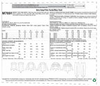 McCall Patterns Misses' Yoke Tops and Pants