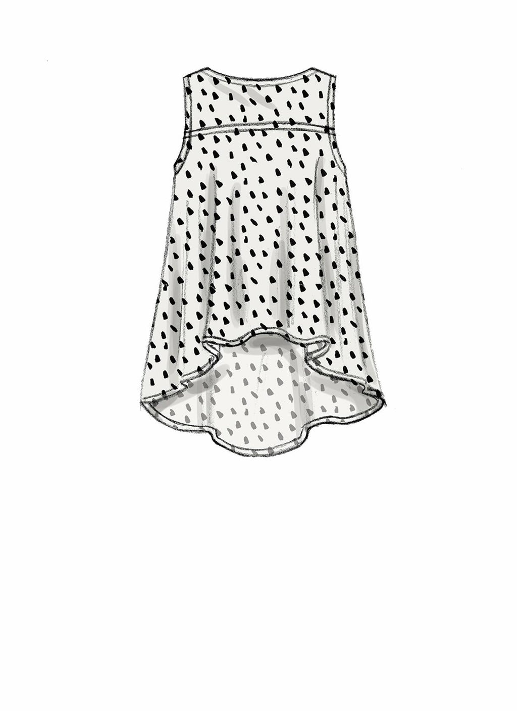 McCall Patterns Misses' Yoke Tops and Pants