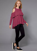 McCall Patterns Misses' Yoke Tops and Pants