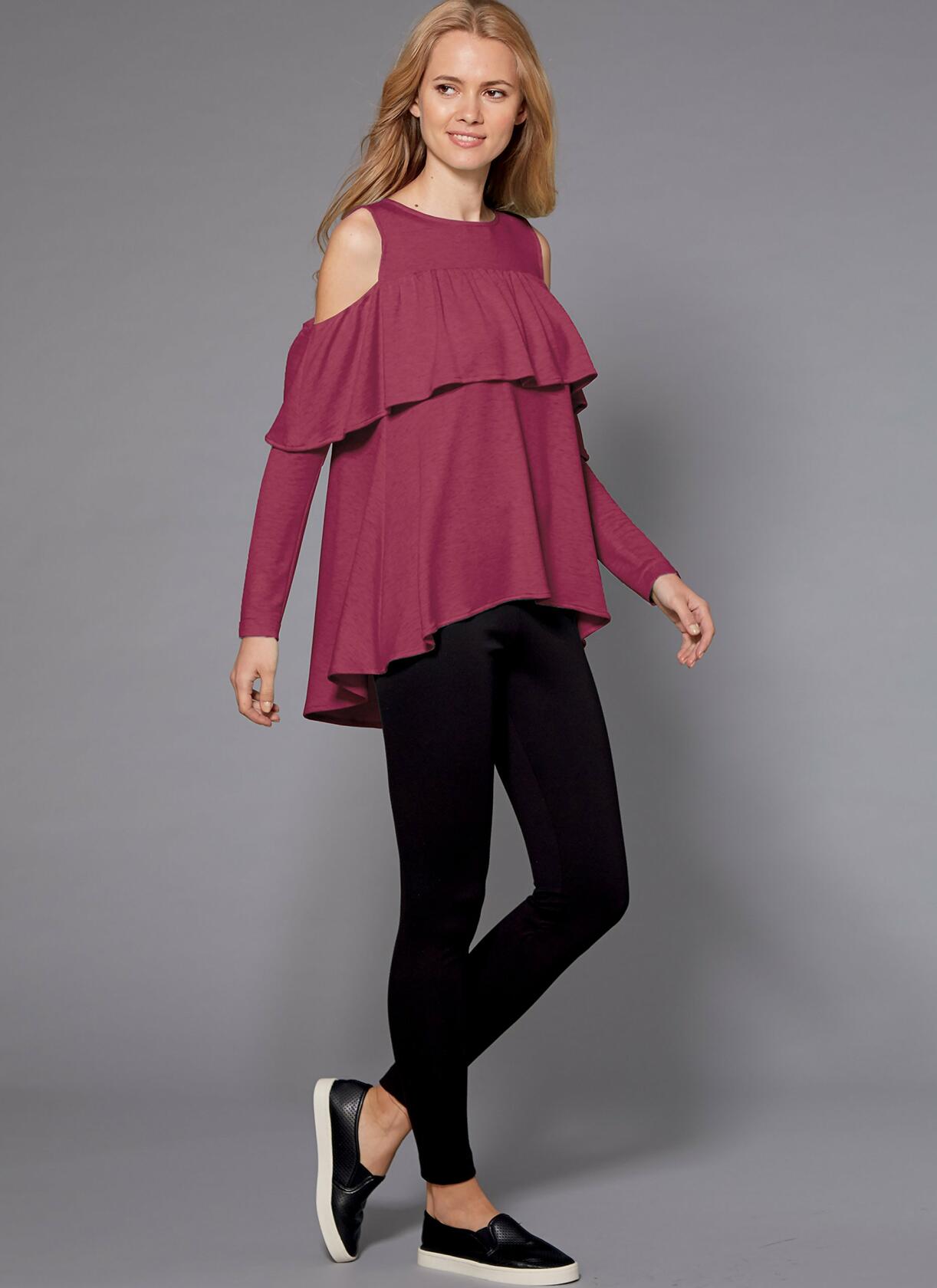 McCall Patterns Misses' Yoke Tops and Pants
