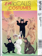 McCall's Costume Pattern-MP238-Size-Small-5 animals