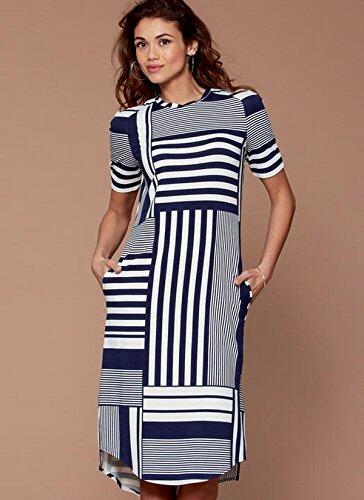 McCall's Patterns Misses' Knit/Raglan Sleeve Pullover Tops/Tunic/and Dress