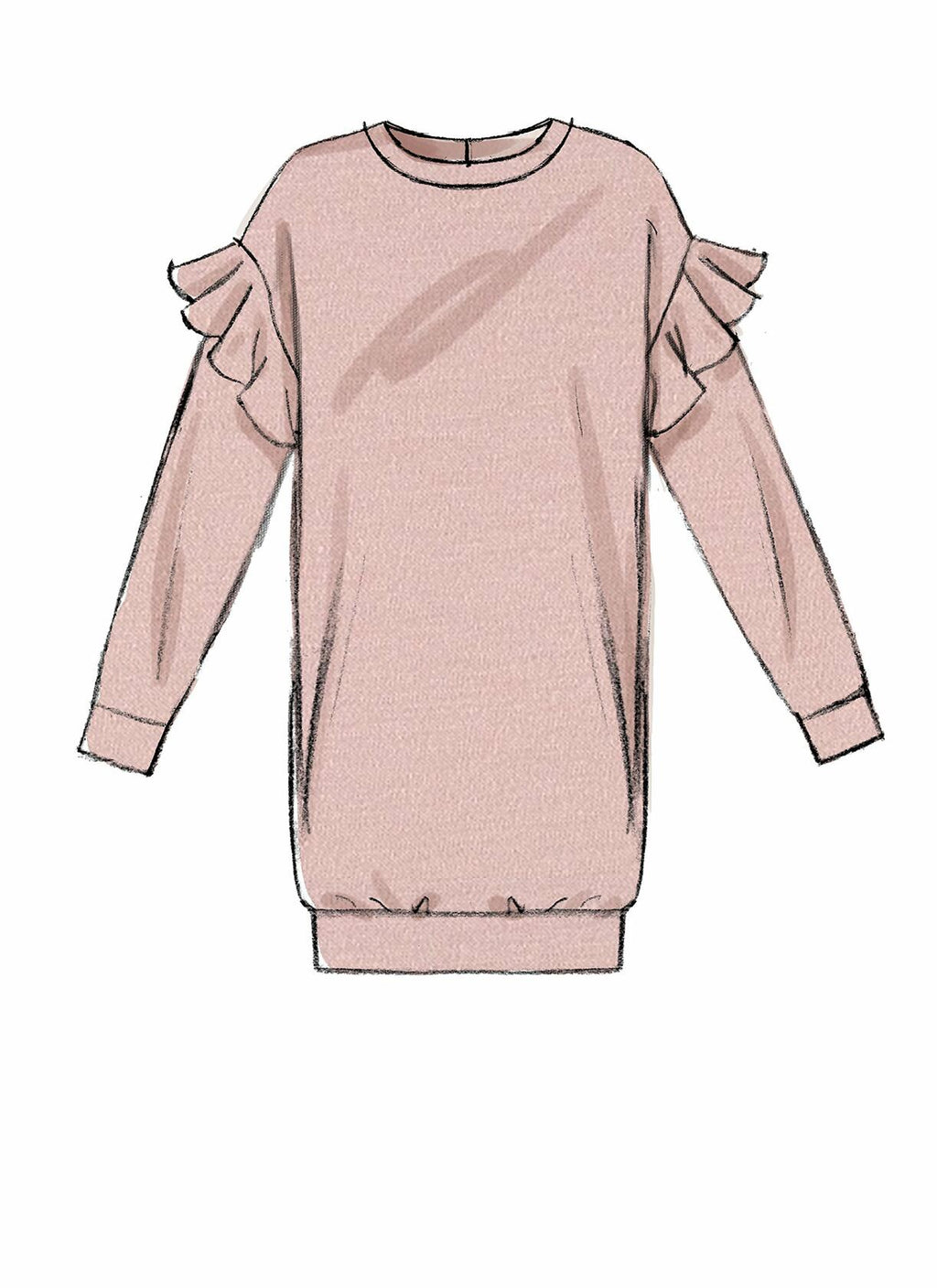 McCall's Patterns Misses' Knit Tops and Dresses.