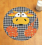 KWIK-SEW PATTERNS K0217 Circular Farm Animal Placemats, One Size