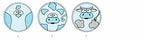 KWIK-SEW PATTERNS K0217 Circular Farm Animal Placemats, One Size