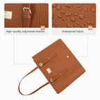 Laptop Bag for Women Large Office Handbags Briefcase Fits Up to 15.6 inch