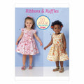 KWIK-SEW PATTERNS K0192 Toddlers' Dresses, in One Envelope (T1 - T4)