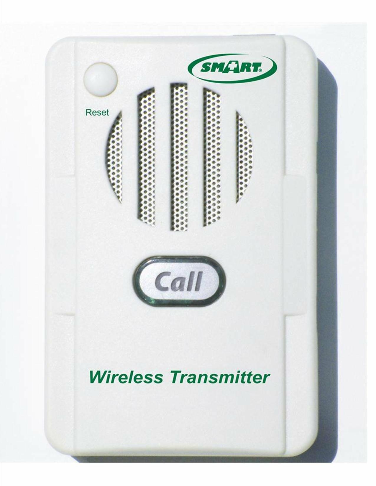 Missing floor mat just Wireless Pager. No Alarm Noise in Patient's Room!