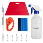 Luxiv Car Window Tint Application Tools Kit, 9 Pcs Vehicle Glass Protective Film