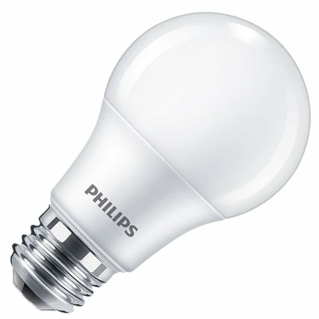 4 Pack Philips 565135-8.5A19/LED/950/FR/P/ND 4/1FB A19 A Line Pear LED Light
