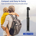 LantinX 61" Selfie Stick Tripod with Bluetooth Remote – iPhone/Android