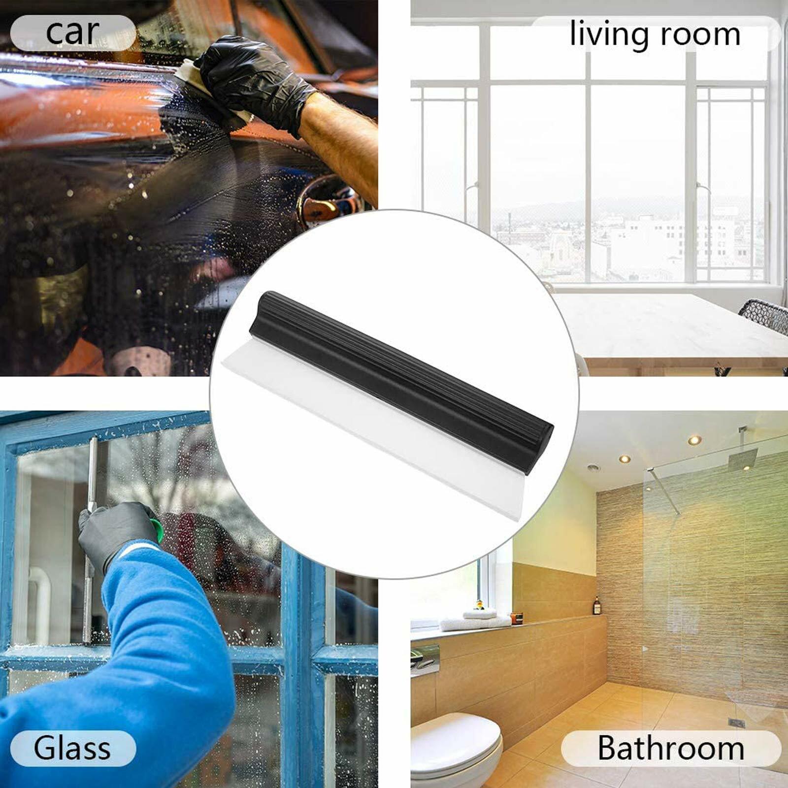2 Pack TBoxBo Water Blade Professional Automotive Wiper Squeegee Silicone Auto