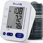 Ovutek Blood Pressure Monitors for Home Use, Large BP Cuff with 240 Memories for