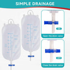 Urine Collector, Incontinence Pants for Men, XXL Wearable Urine Collection Bag