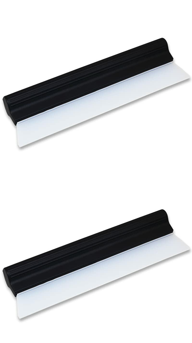 2 Pack TBoxBo Water Blade Professional Automotive Wiper Squeegee Silicone Auto