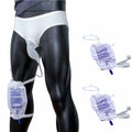 Vojefeb Large Mens Incontinence Protective Briefs, 3 Urine Bags