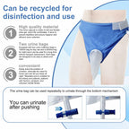 Size Large Urine Collection Wearable Bag Catheters for Men Reusable Wearable