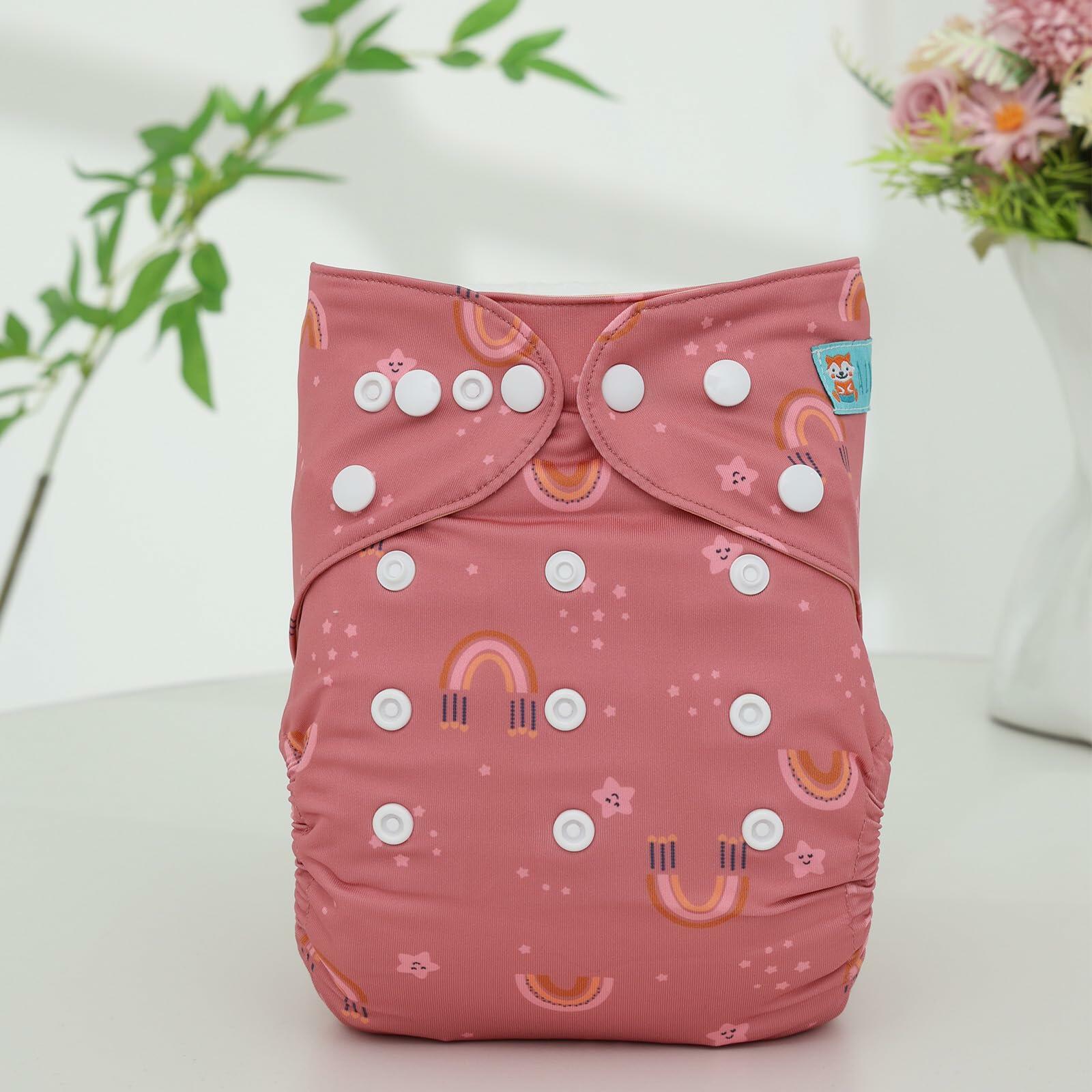 ALVABABY Newborn Baby Cloth Diaper Cover, Swim Diaper,Cloth Diaper Shell Baby