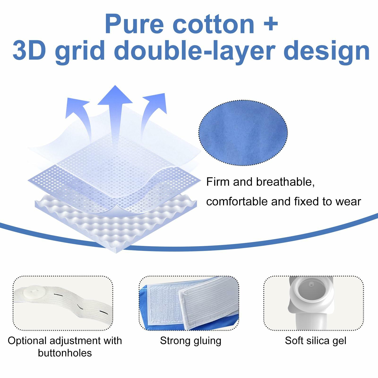 Size Large Urine Collection Wearable Bag Catheters for Men Reusable Wearable