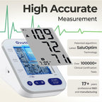 Ovutek Blood Pressure Monitors for Home Use, Large BP Cuff with 240 Memories for