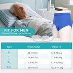 Urine Collector, Incontinence Pants for Men, XXL Wearable Urine Collection Bag