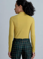 McCall's M8003E5 Easy Women's Long Sleeve Pullover Top Sewing Patterns, Sizes