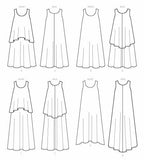 McCall's Patterns Misses' Dresses Sewing Pattern, Y (XSM-SML-MED), Multicolor