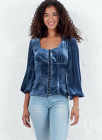 McCall's Women's Blouse and Vest, Sizes 6-14 Sewing Pattern