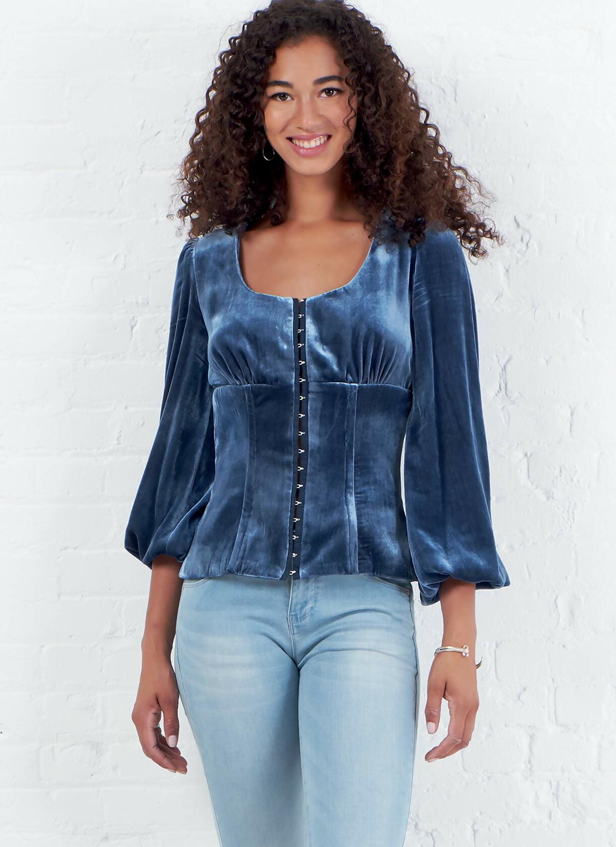 McCall's Women's Blouse and Vest, Sizes 6-14 Sewing Pattern